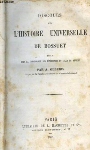 Discours sur l'Histoire universelle