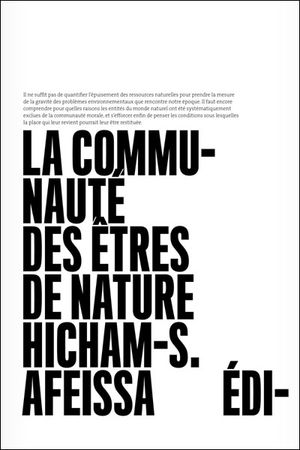 La communauté des êtres de nature