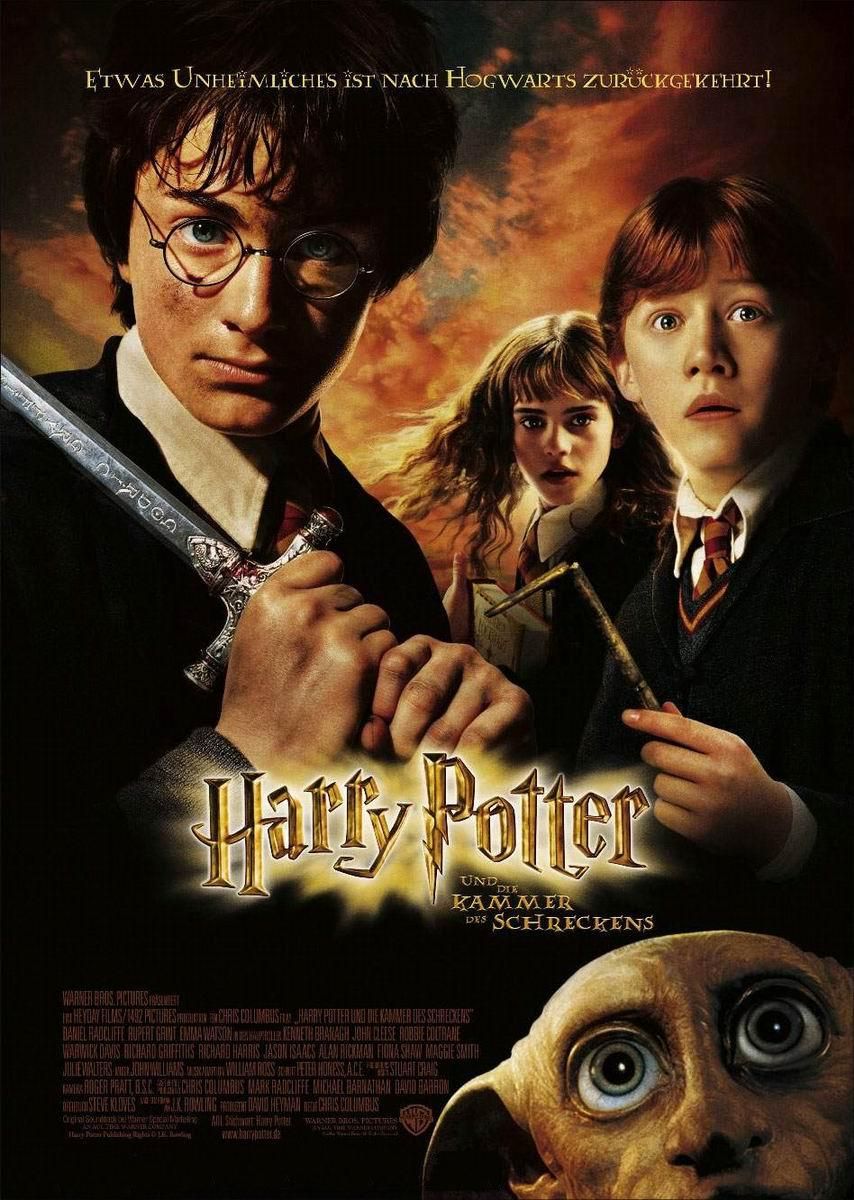 Harry Potter et la chambre des secrets, film de Chris Columbus, 2002