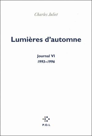 Journal VI : Lumières d'automne (1993-1996)