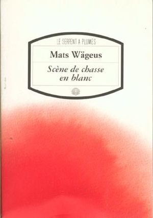 Scène de chasse en blanc