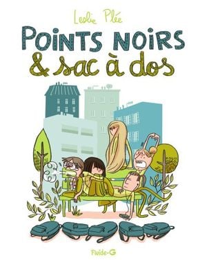 Points noirs et sac à dos