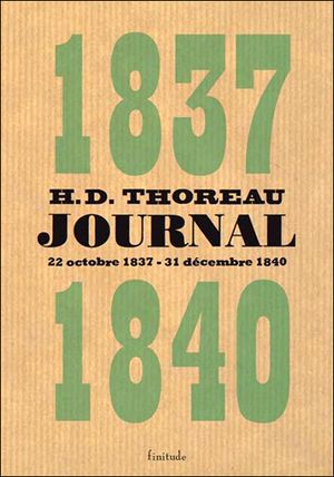 Journal - Volume I (1837-1840)