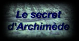 Le secret d’Archimède
