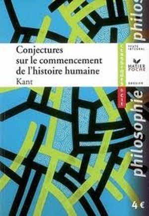 Conjectures sur les débuts de l'humanité