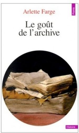 Le Goût de l'archive