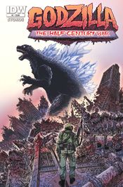 Couverture Godzilla : The Half Century War