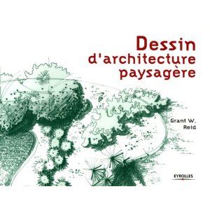 Dessin d'architecture paysagère