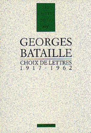 Choix de lettres 1917-1962