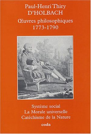 Œuvres philosophiques 1773-1790