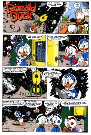 Rocket de rêve - Donald Duck