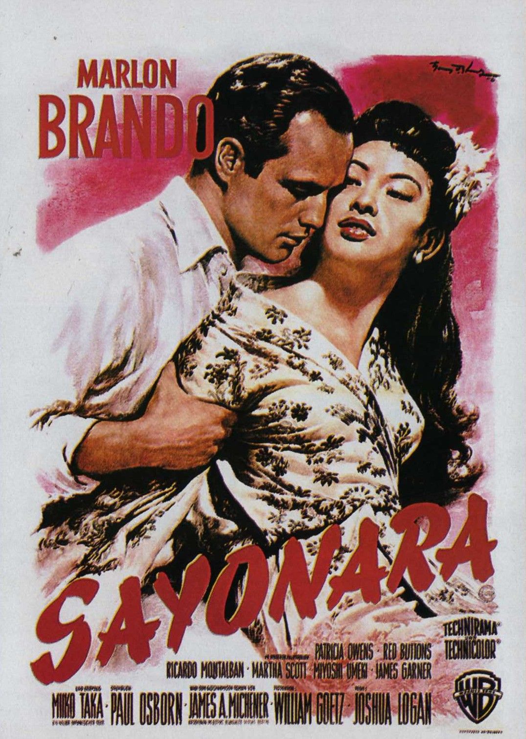 sayonara film - sayonara film 1957