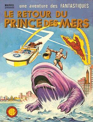 Le retour du Prince des Mers - Une aventure des Fantastiques, tome 21
