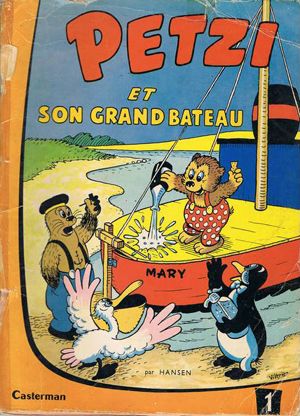 Petzi et son grand bateau - Petzi (première série), tome 1