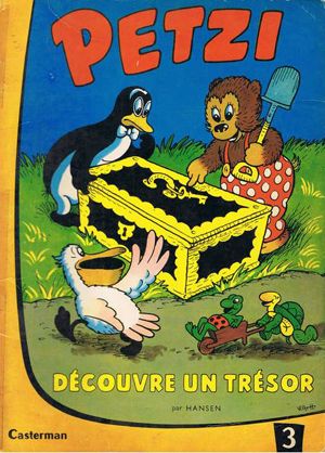 Petzi découvre un trésor - Petzi (première série), tome 3