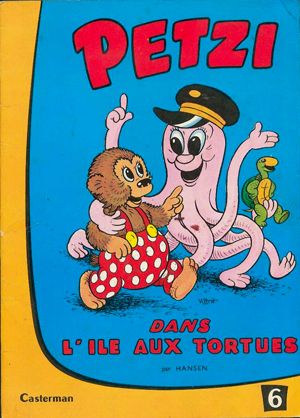 Petzi dans l'île aux tortues - Petzi (première série), tome 6