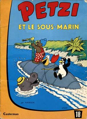 Petzi et le sous-marin - Petzi (première série), tome 18