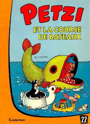 Petzi et la course de bateaux - Petzi (première série), tome 22
