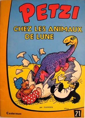 Petzi chez les animaux de lune - Petzi (première série), tome 21