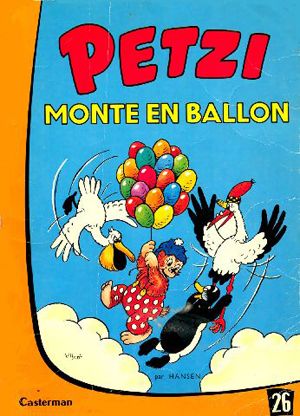 Petzi monte en ballon - Petzi (première série), tome 26