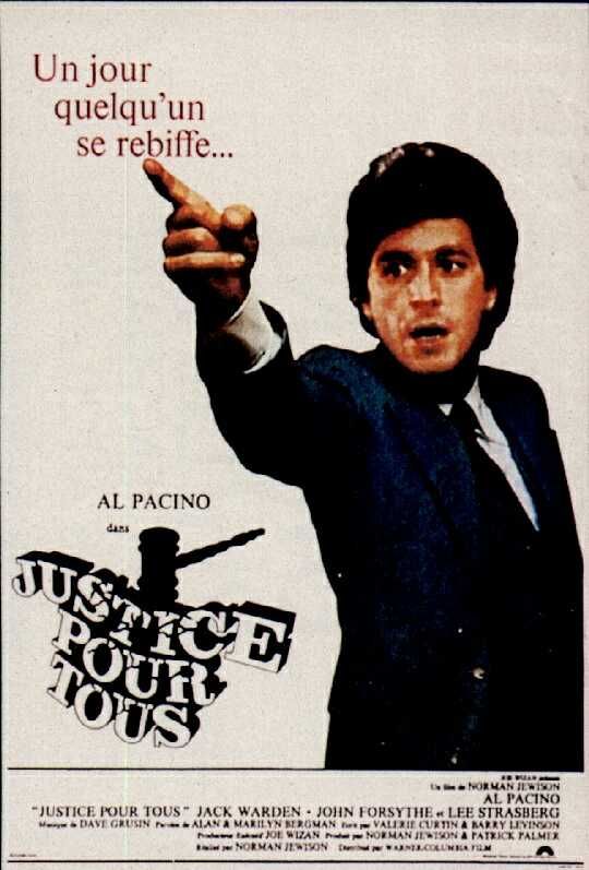 Justice pour tous Film (1979) SensCritique