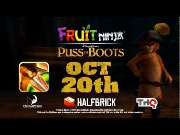 Fruit Ninja Puss in Boots