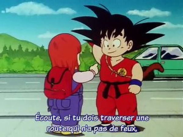 Dragon Ball : Goku et la sécurité routière