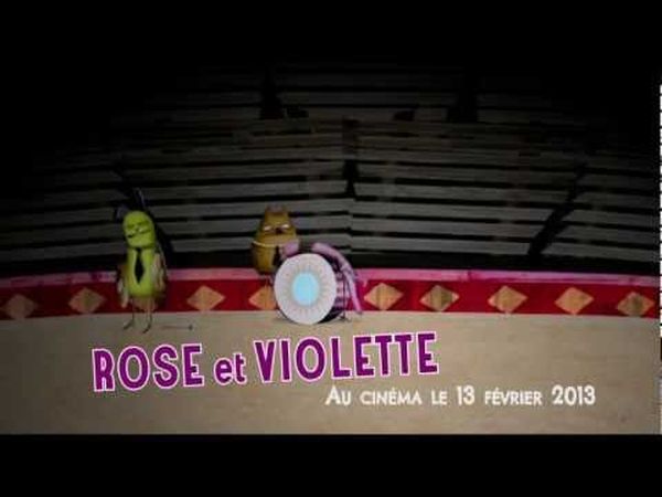 Rose et Violette