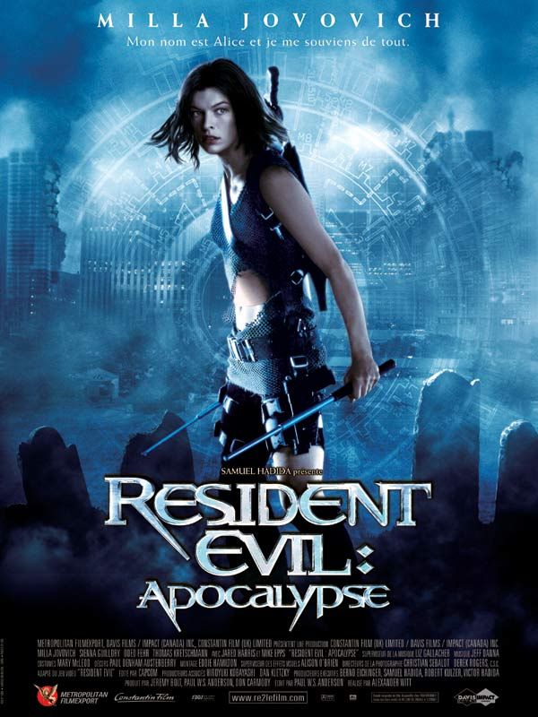 Resident Evil Extinction: Milla Jovovich  Resident evil, Film horreur,  Femmes guerrières