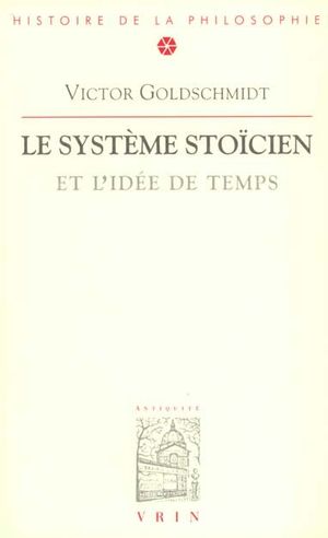 Le systeme stoicien et l'idee de temps