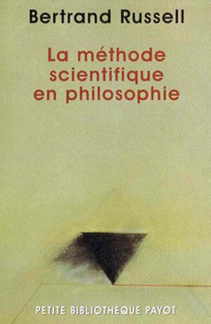 La Méthode scientifique en philosophie