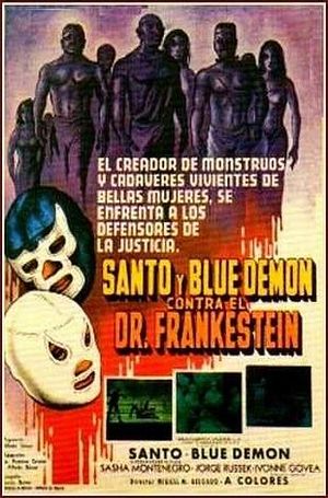 Santo y Blue Demon contra el doctor Frankestein