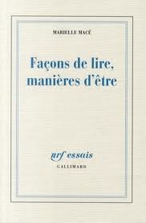 Façons de lire, manières d'être