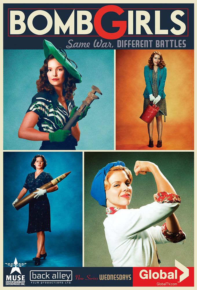 Des Femmes Et Des Bombes Serie Bomb Girls : Des femmes et des bombes - Série (2012) - SensCritique