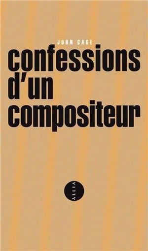 Confessions d'un compositeur