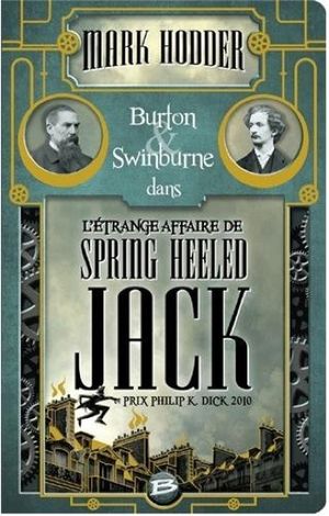 Burton & Swinburne dans "L'étrange affaire de Spring Heeled Jack"
