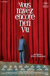 Affiche Vous n'avez encore rien vu Affiche Vous n'avez encore rien vu