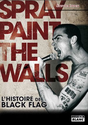 Spray paint the walls