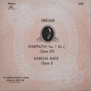 Symphony no. 7 in C, op. 105 / Karelia Suite, op. 11