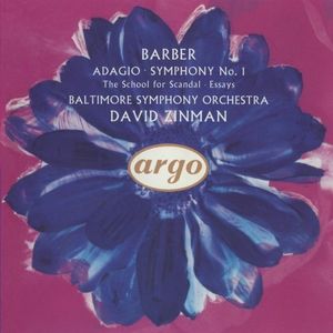 Adagio / Symphony no. 1 / The School for Scandal