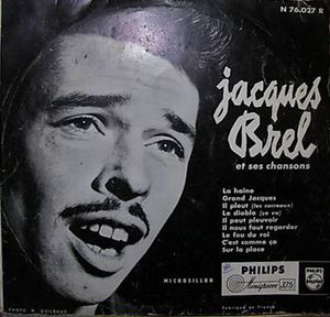 N°1 : Jacques Brel et ses Chansons
