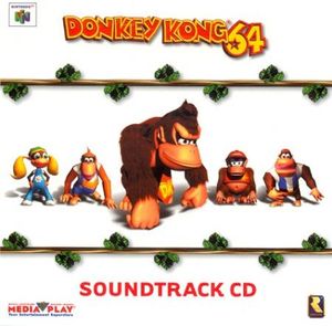 Donkey Kong 64 Soundtrack CD (OST)