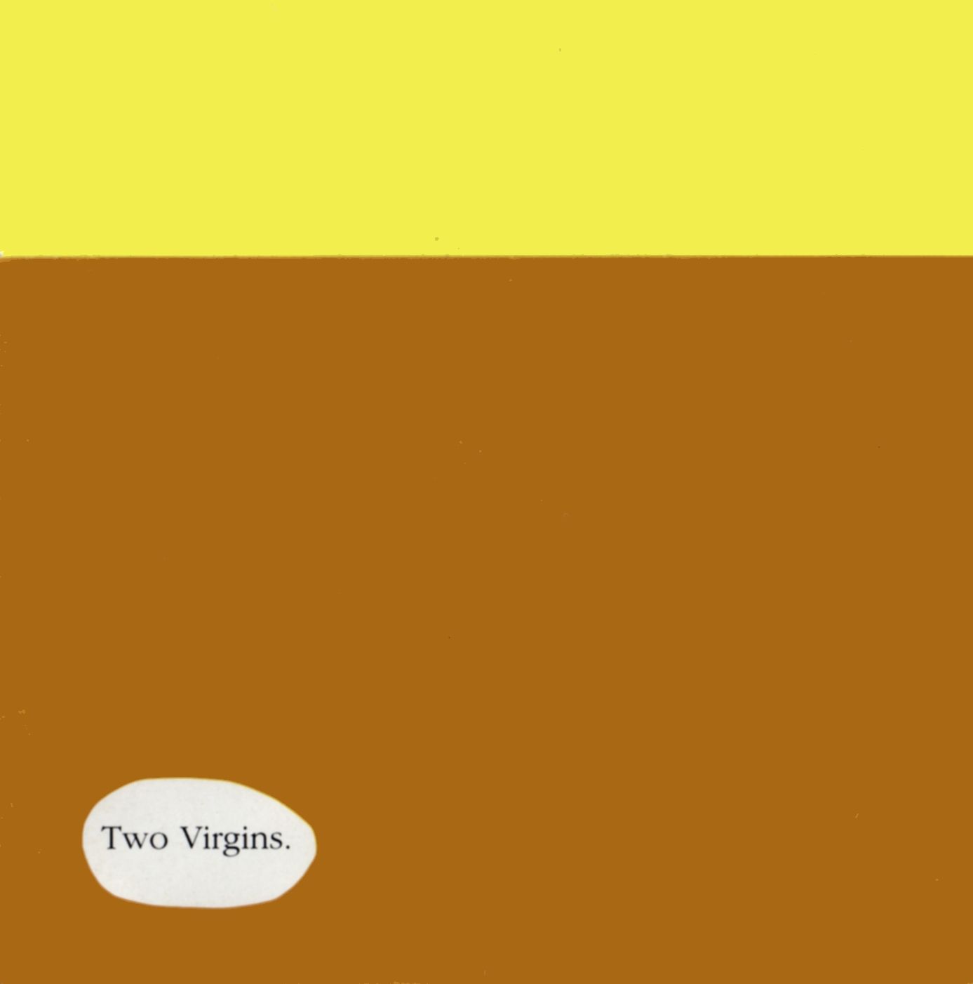 Unfinished Music No. 1 Two Virgins Yoko Ono et John Lennon