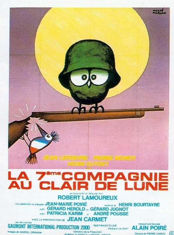 La Septième Compagnie Au Clair De Lune Affiches, posters et images de La septième compagnie au... (1977)