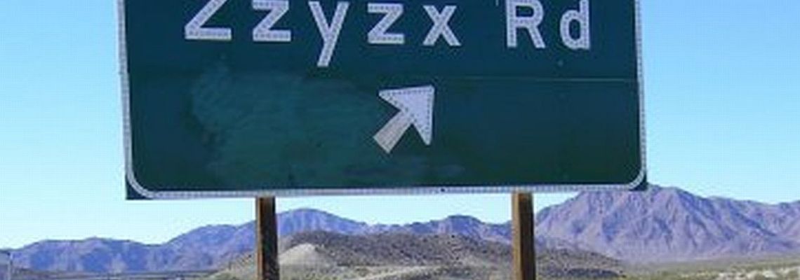 Cover Zyzzyx Road