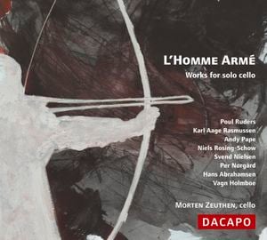 Bravour studies for solo cello over "L'homme armé": I. Theme