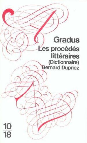 Gradus, les procédés littéraires