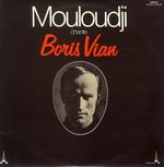 Pochette Mouloudji chante Boris Vian