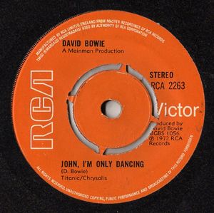 John, I’m Only Dancing (Again) (1975) (Single)