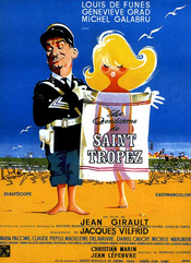 Affiche Le Gendarme de Saint-Tropez Affiche Le Gendarme de Saint-Tropez